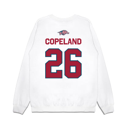 Arkansas - NCAA Football : Jalon Copeland - Patriotic Collection Premium Crewneck Sweatshirt-1