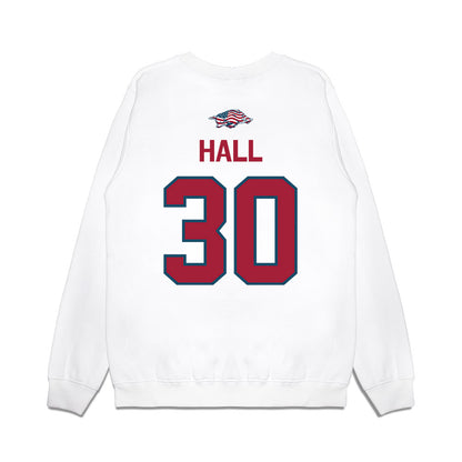 Arkansas - NCAA Softball : Khamari Hall - Patriotic Collection Premium Crewneck Sweatshirt-1