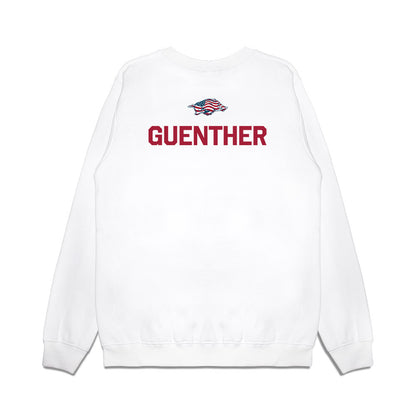 Arkansas - NCAA Women's Gymnastics : Giselle Guenther - Patriotic Collection Premium Crewneck Sweatshirt-1