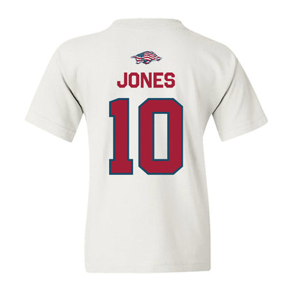 Arkansas - NCAA Women's Basketball : Taleyah Jones - Patriotic Collection Youth T-Shirt-1