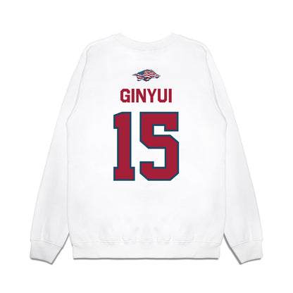 Arkansas - NCAA Football : Nsongbeh Ginyui - Patriotic Collection Premium Crewneck Sweatshirt-1