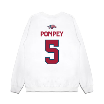 Arkansas - NCAA Baseball : TJ Pompey - Patriotic Collection Premium Crewneck Sweatshirt-1