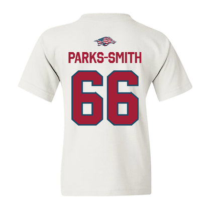 Arkansas - NCAA Football : Payton Parks-Smith - Patriotic Collection Youth T-Shirt-1