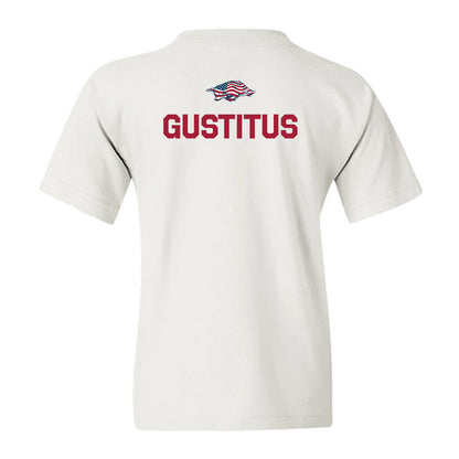 Arkansas - NCAA Women's Gymnastics : Madison Gustitus - Patriotic Collection Youth T-Shirt-1