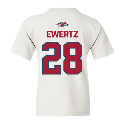 Arkansas - NCAA Women's Soccer : Kyndal Ewertz - Patriotic Collection Youth T-Shirt-1