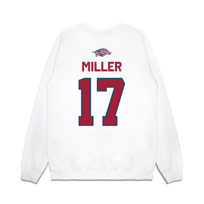 Arkansas - NCAA Softball : Kennedy Miller - Patriotic Collection Premium Crewneck Sweatshirt-1