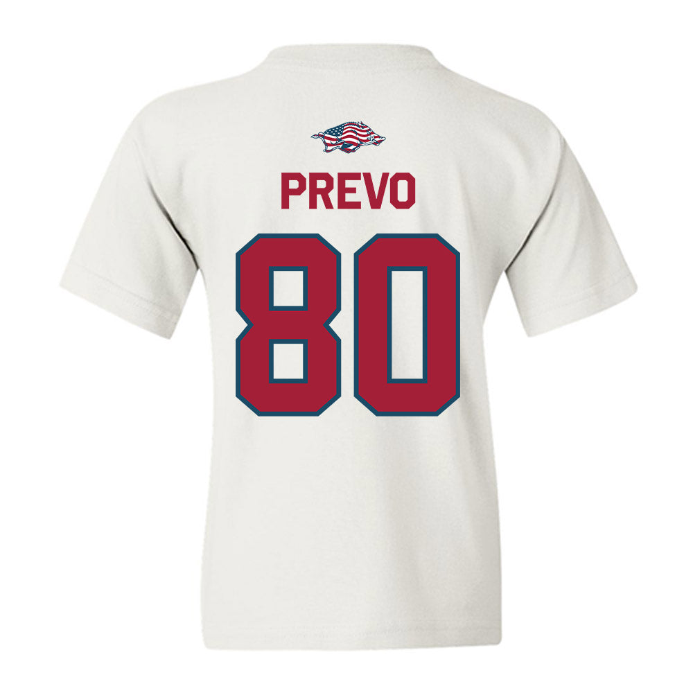 Arkansas - NCAA Football : Dequane Prevo - Patriotic Collection Youth T-Shirt-1
