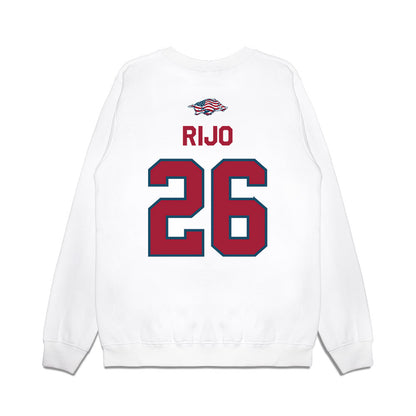Arkansas - NCAA Softball : Atalyia Rijo - Patriotic Collection Premium Crewneck Sweatshirt-1