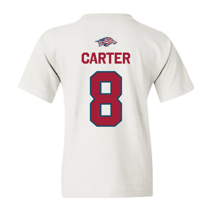 Arkansas - NCAA Women's Soccer : Kate Carter - Patriotic Collection Youth T-Shirt-1