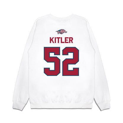 Arkansas - NCAA Football : Caden Kitler - Patriotic Collection Premium Crewneck Sweatshirt-1