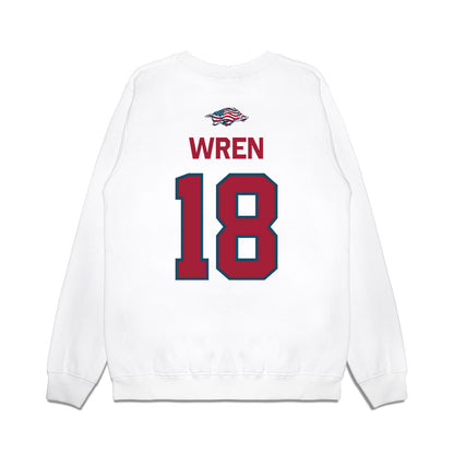 Arkansas - NCAA Women's Soccer : Avery Wren - Patriotic Collection Premium Crewneck Sweatshirt-1