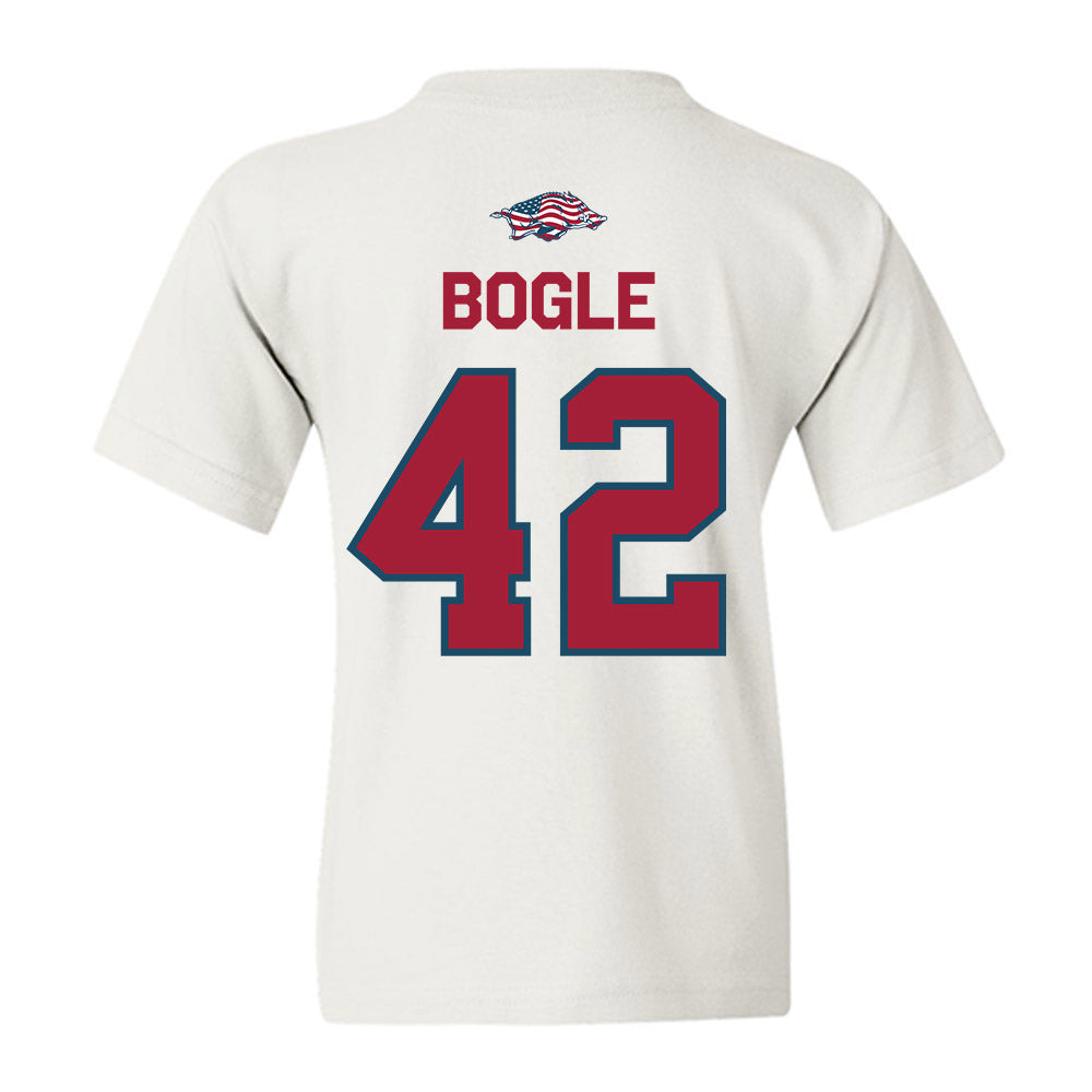 Arkansas - NCAA Football : Ben Bogle - Patriotic Collection Youth T-Shirt-1