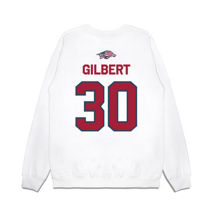 Arkansas - NCAA Football : Max Gilbert - Patriotic Collection Premium Crewneck Sweatshirt-1