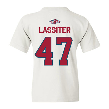 Arkansas - NCAA Football : Maddox Lassiter - Patriotic Collection Youth T-Shirt-1