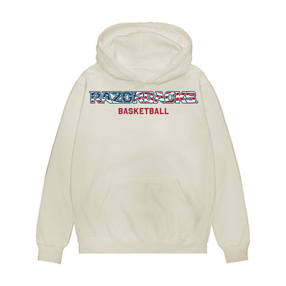 Arkansas - NCAA Women's Basketball : Allannah Orsby - Patriotic Collection Premium Hooded Sweatshirt-0