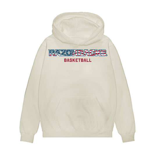 Arkansas - NCAA Women's Basketball : Grace McCallop - Patriotic Collection Premium Hooded Sweatshirt-0