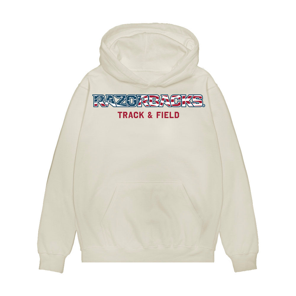  - NCAA Men's Track & Field : Wyatt Green - Patriotic Collection Premium Hooded Sweatshirt-0