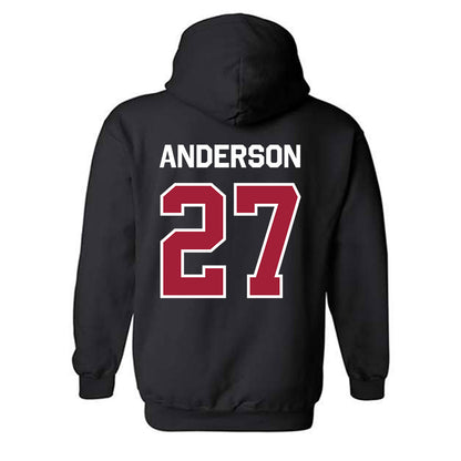 Arkansas - NCAA Women's Soccer : Dejionee Anderson - Patriotic Collection Hooded Sweatshirt-1