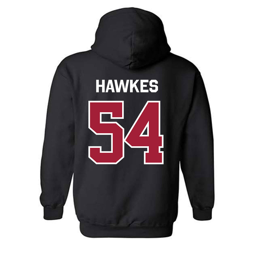 Arkansas - NCAA Football : Adam Hawkes - Patriotic Collection Hooded Sweatshirt-1