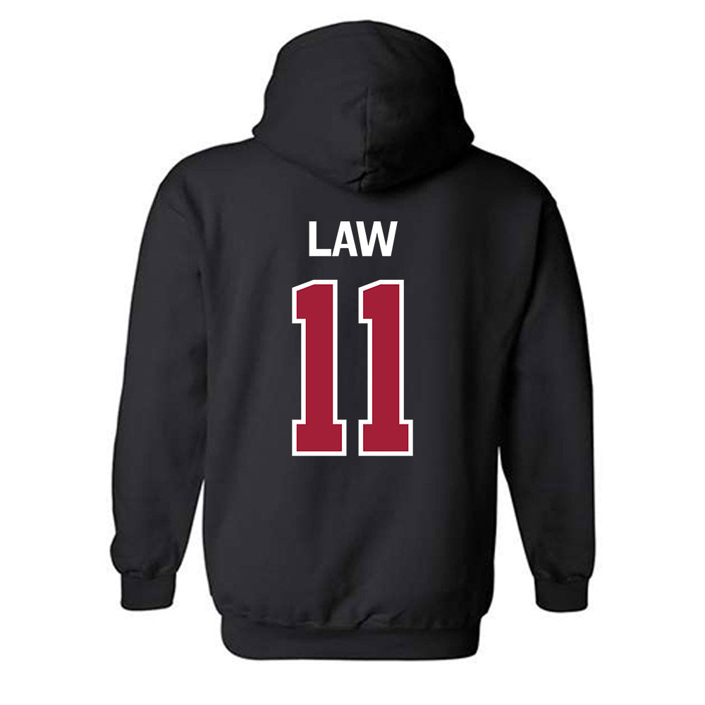 Arkansas - NCAA Women's Volleyball : Elsie Law - Patriotic Collection Hooded Sweatshirt-1