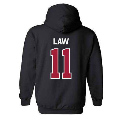 Arkansas - NCAA Women's Volleyball : Elsie Law - Patriotic Collection Hooded Sweatshirt-1