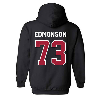 Arkansas - NCAA Football : Brooks Edmonson - Patriotic Collection Hooded Sweatshirt-1