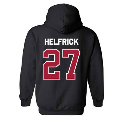 Arkansas - NCAA Baseball : Ryder Helfrick - Patriotic Collection Hooded Sweatshirt-1