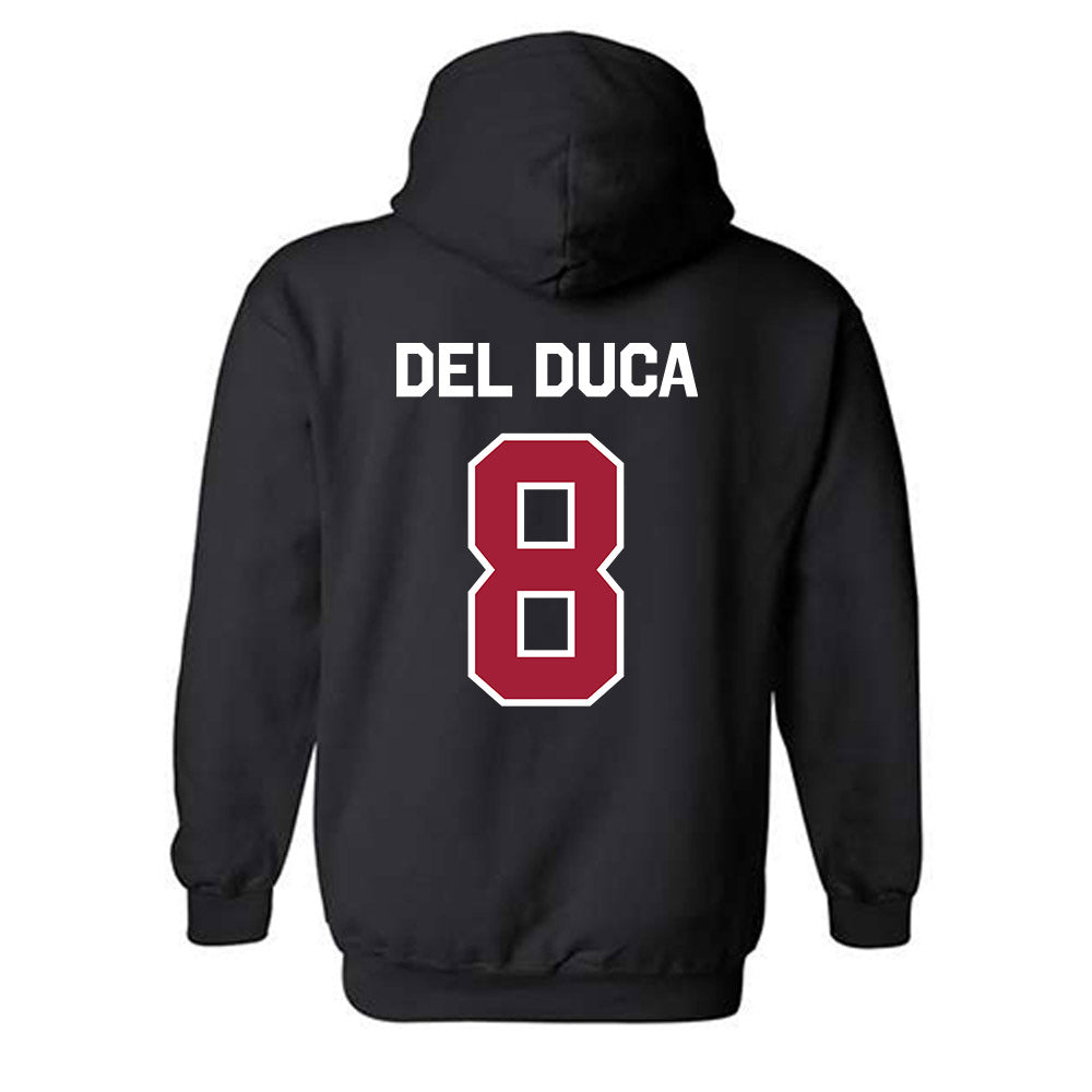Arkansas - NCAA Softball : Kyler Del Duca - Patriotic Collection Hooded Sweatshirt-1