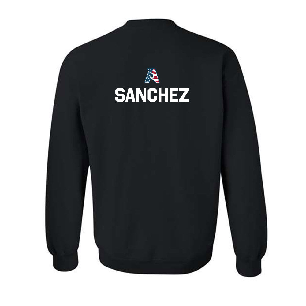 Arkansas - NCAA Women's Swimming & Diving : Bryze Sanchez - Patriotic Collectction Crewneck Sweatshirt-1