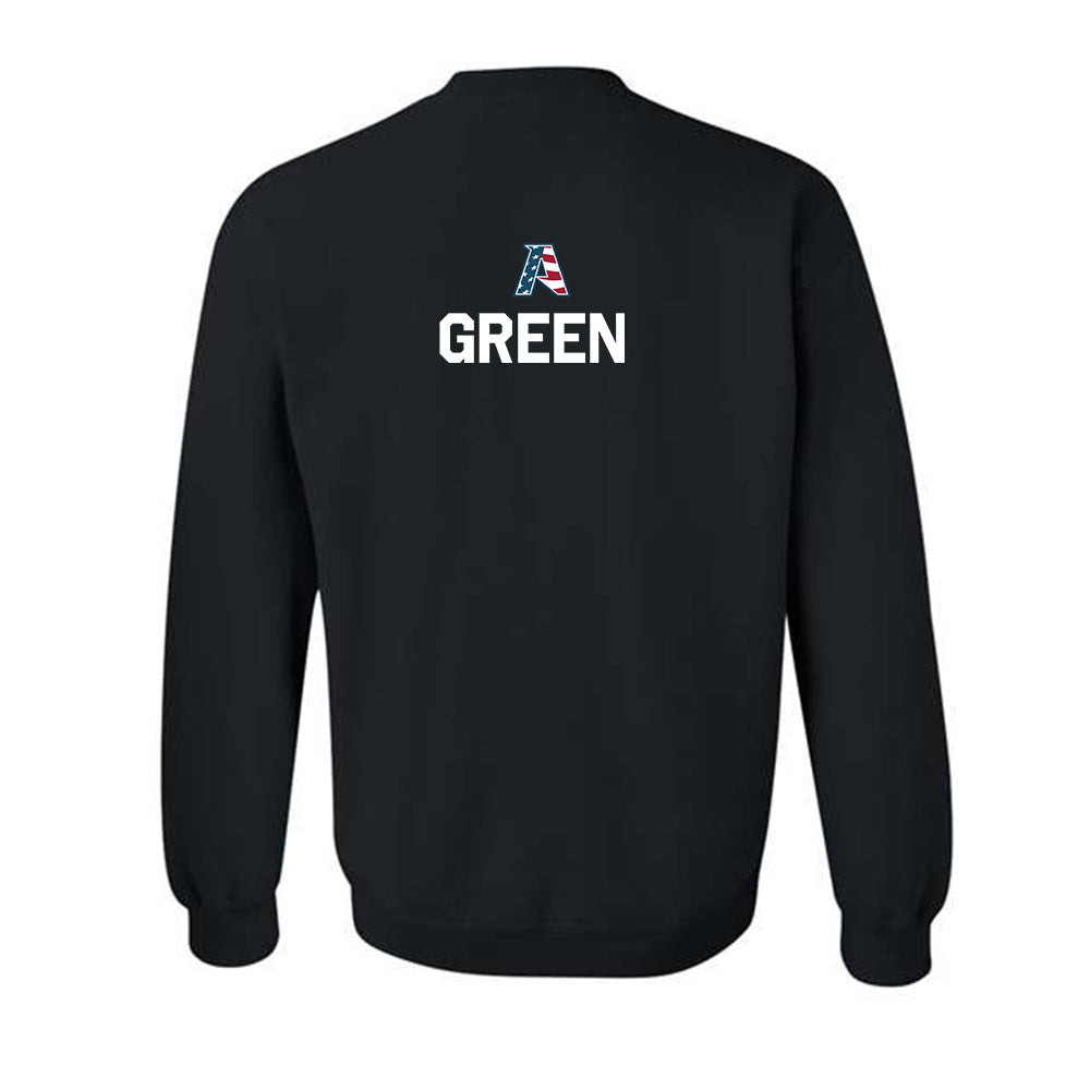  - NCAA Men's Track & Field : Wyatt Green - Patriotic Collectction Crewneck Sweatshirt-1