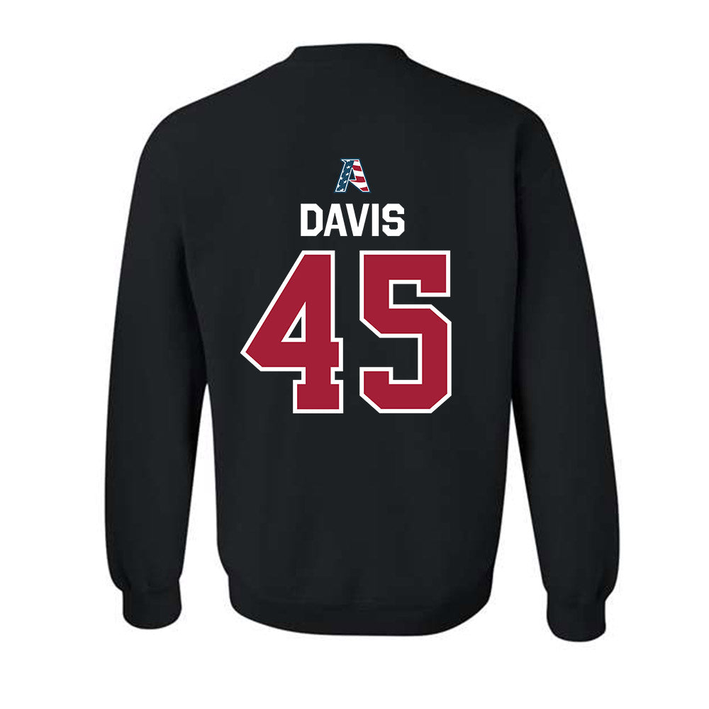 Arkansas - NCAA Football : Preston Davis - Patriotic Collectction Crewneck Sweatshirt-1