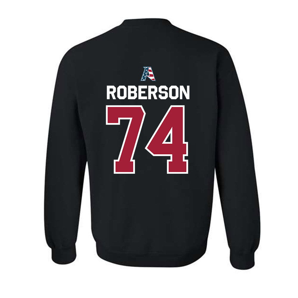 Arkansas - NCAA Football : Terence Roberson - Patriotic Collectction Crewneck Sweatshirt-1
