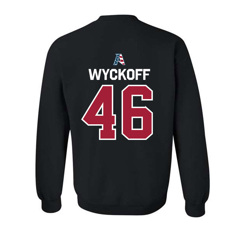 Arkansas - NCAA Softball : Kailey Wyckoff - Patriotic Collectction Crewneck Sweatshirt-1