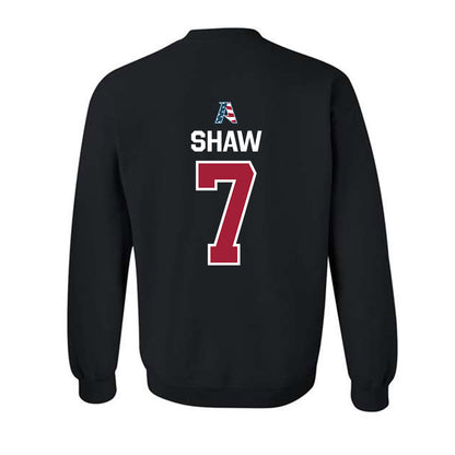 Arkansas - NCAA Football : Bradley Shaw - Patriotic Collectction Crewneck Sweatshirt-1