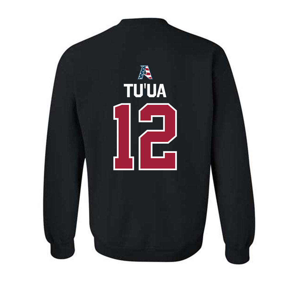 Arkansas - NCAA Women's Soccer : Vailana Tu'ua - Patriotic Collectction Crewneck Sweatshirt-1