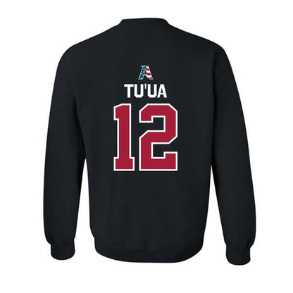Arkansas - NCAA Women's Soccer : Vailana Tu'ua - Patriotic Collectction Crewneck Sweatshirt-1