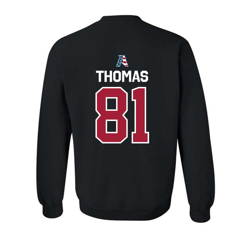 Arkansas - NCAA Football : Dai'Shaun Thomas - Patriotic Collectction Crewneck Sweatshirt-1