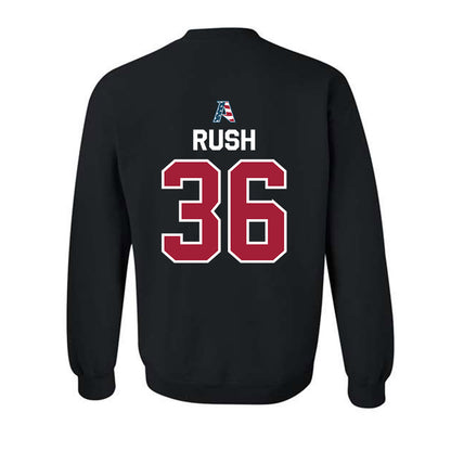 Arkansas - NCAA Football : Gavin Rush - Patriotic Collectction Crewneck Sweatshirt-1