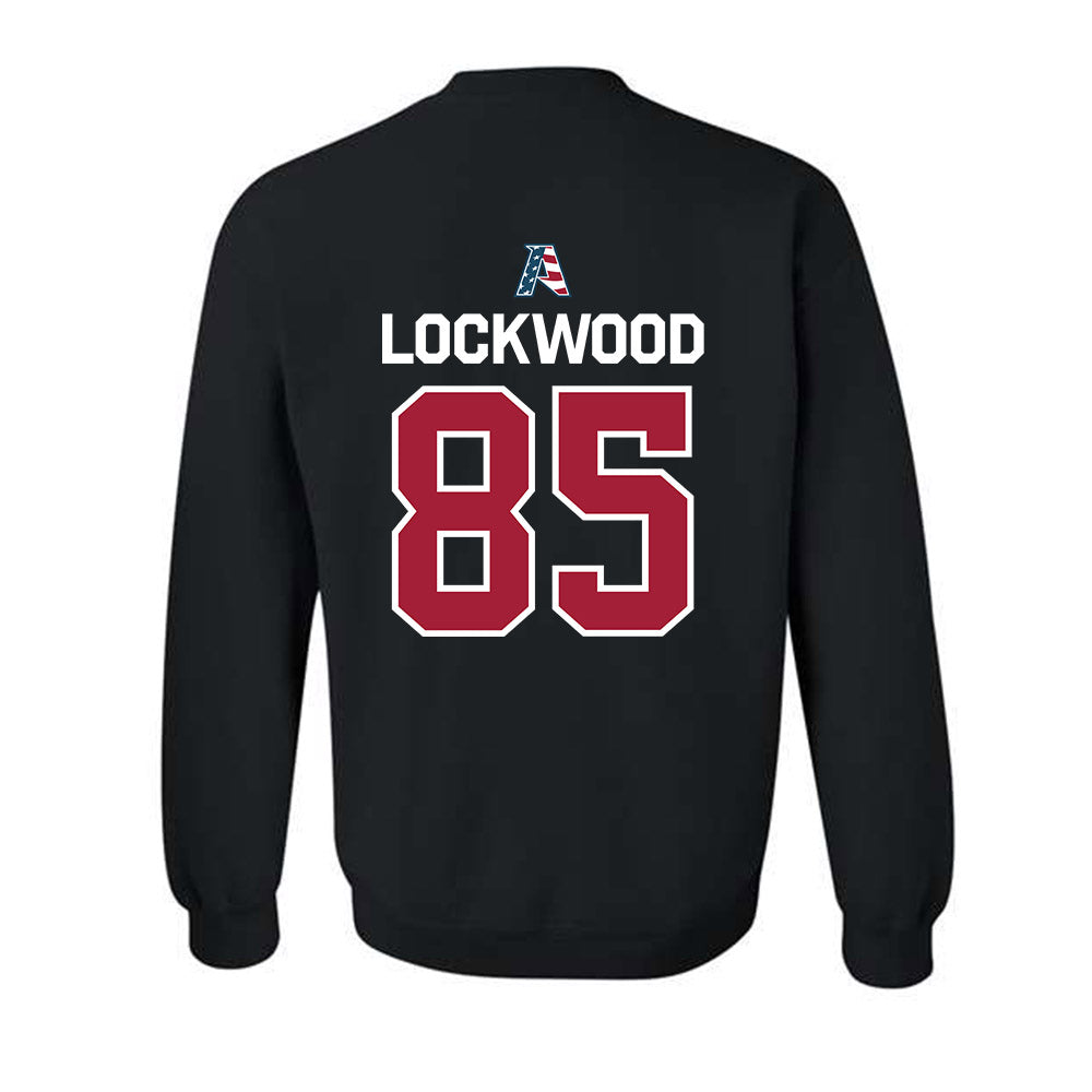 Arkansas - NCAA Football : Ty Lockwood - Patriotic Collectction Crewneck Sweatshirt-1