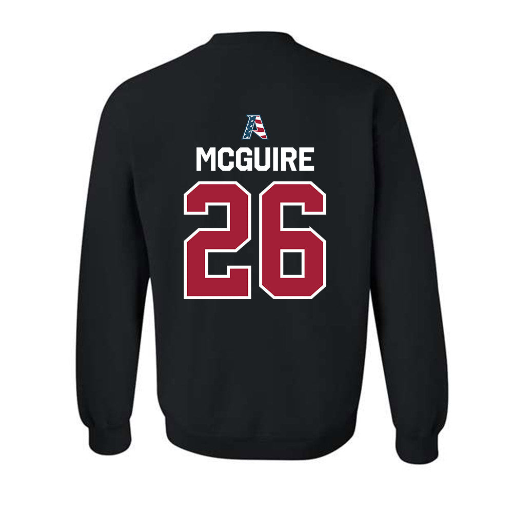 Arkansas - NCAA Baseball : Tate McGuire - Patriotic Collectction Crewneck Sweatshirt-1