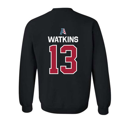 Arkansas - NCAA Football : Jelani Watkins - Patriotic Collectction Crewneck Sweatshirt-1
