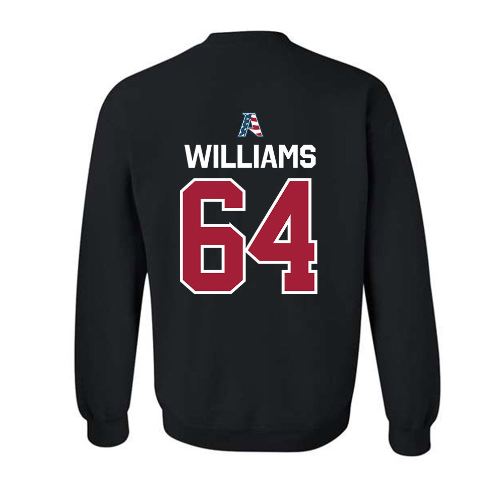 Arkansas - NCAA Football : Bryant Williams - Patriotic Collectction Crewneck Sweatshirt-1