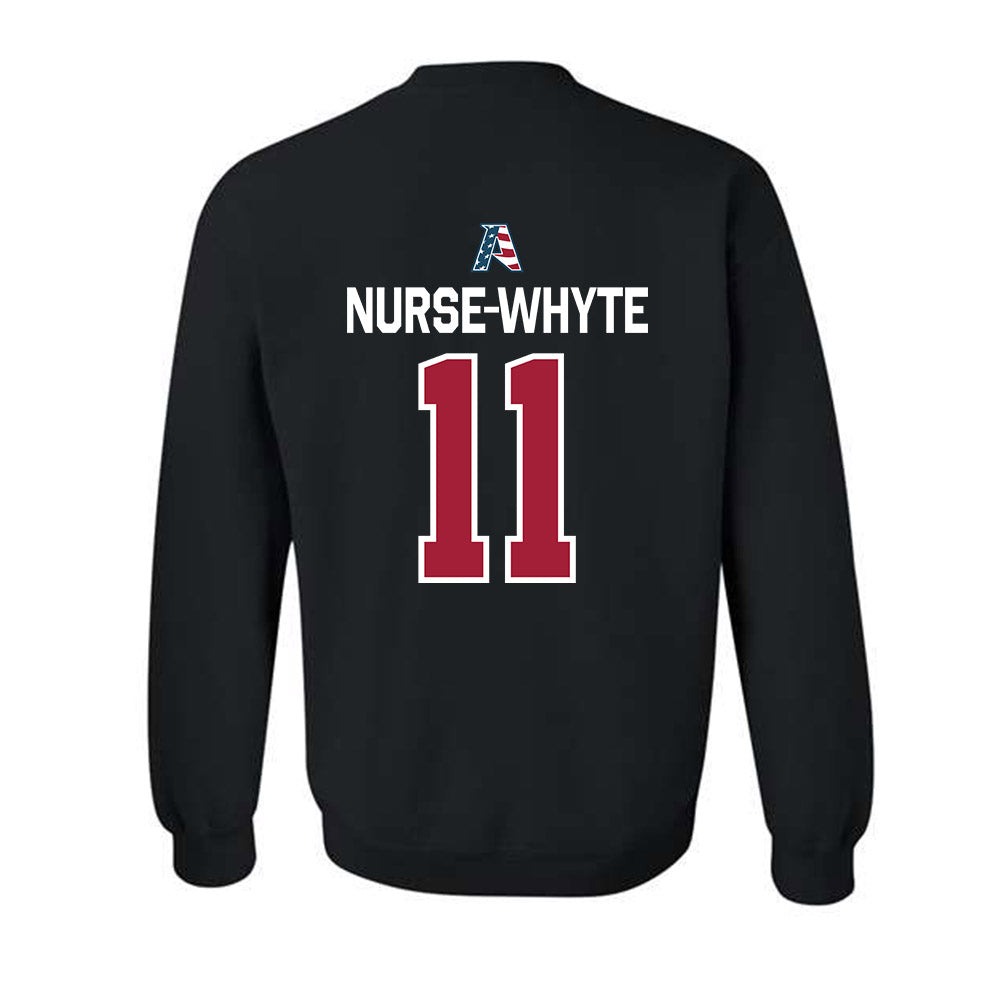 Arkansas - NCAA Women's Soccer : Aniyah Nurse-Whyte - Patriotic Collectction Crewneck Sweatshirt-1