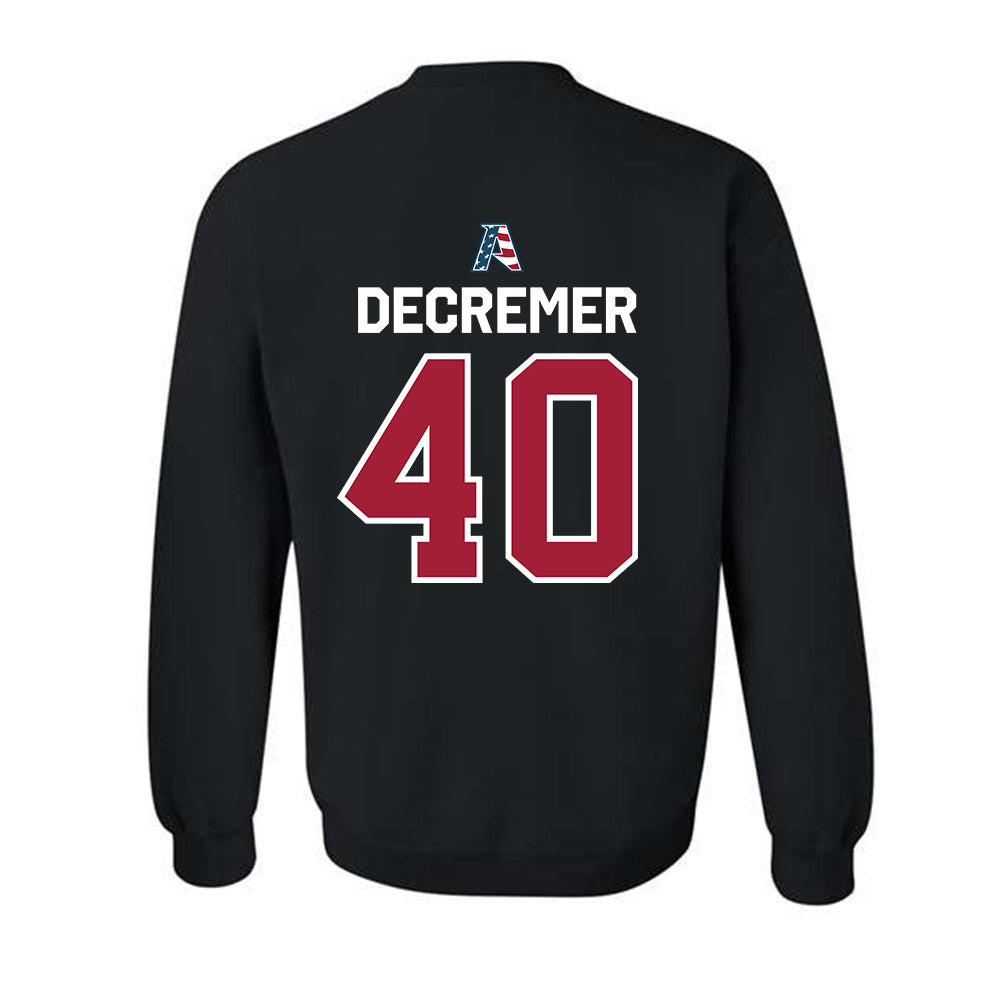 Arkansas - NCAA Baseball : James DeCremer - Patriotic Collectction Crewneck Sweatshirt-1