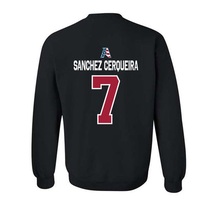 Arkansas - NCAA Women's Basketball : Cristina Sanchez Cerqueira - Patriotic Collectction Crewneck Sweatshirt-1