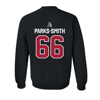 Arkansas - NCAA Football : Payton Parks-Smith - Patriotic Collectction Crewneck Sweatshirt-1