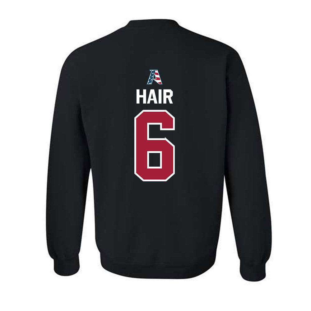 Arkansas - NCAA Women's Soccer : Cora Hair - Patriotic Collectction Crewneck Sweatshirt-1