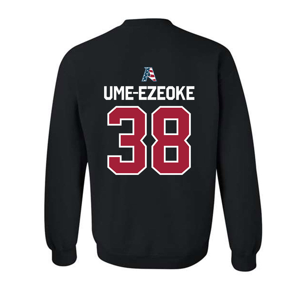 Arkansas - NCAA Football : Bradley Ume-Ezeoke - Patriotic Collectction Crewneck Sweatshirt-1