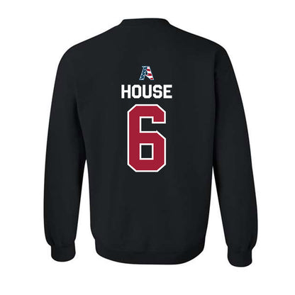 Arkansas - NCAA Football : Khmori House - Patriotic Collectction Crewneck Sweatshirt-1