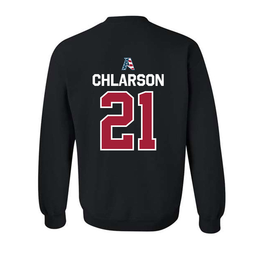 Arkansas - NCAA Women's Basketball : Ashlynn Chlarson - Patriotic Collectction Crewneck Sweatshirt-1